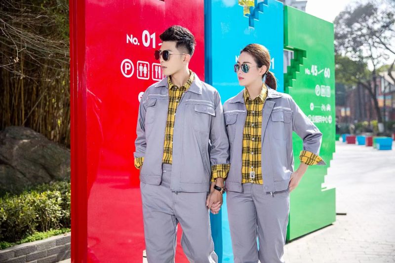 Conventional anti-static work clothes