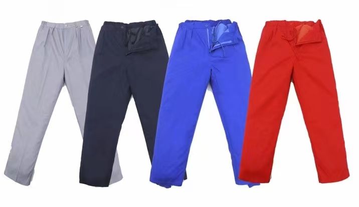 Detachable live surface anti-static cotton pants